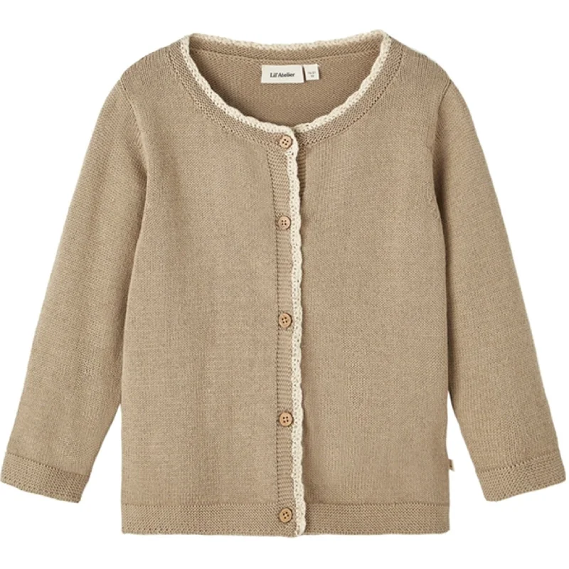 Lil'Atelier Chinchilla Emmely Knit Cardigan