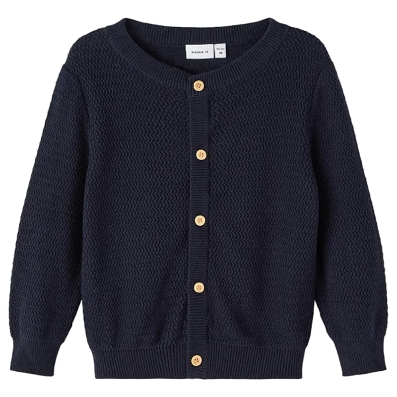 Name it Dark Sapphire Felucas Knit Cardigan