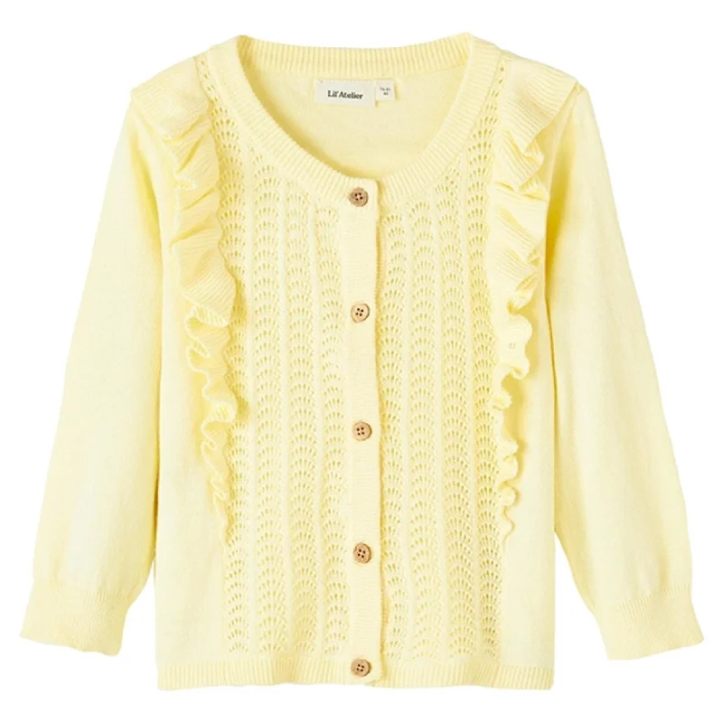 Lil'Atelier Double Cream Hija Knit Cardigan