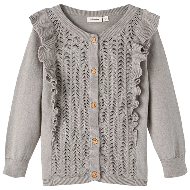 Lil'Atelier Wet Weather Lara Knit Cardigan