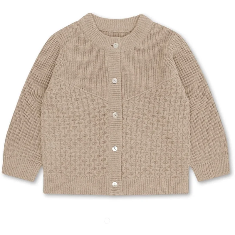 Konges Sløjd Creme Harri Knit Wool Cardigan