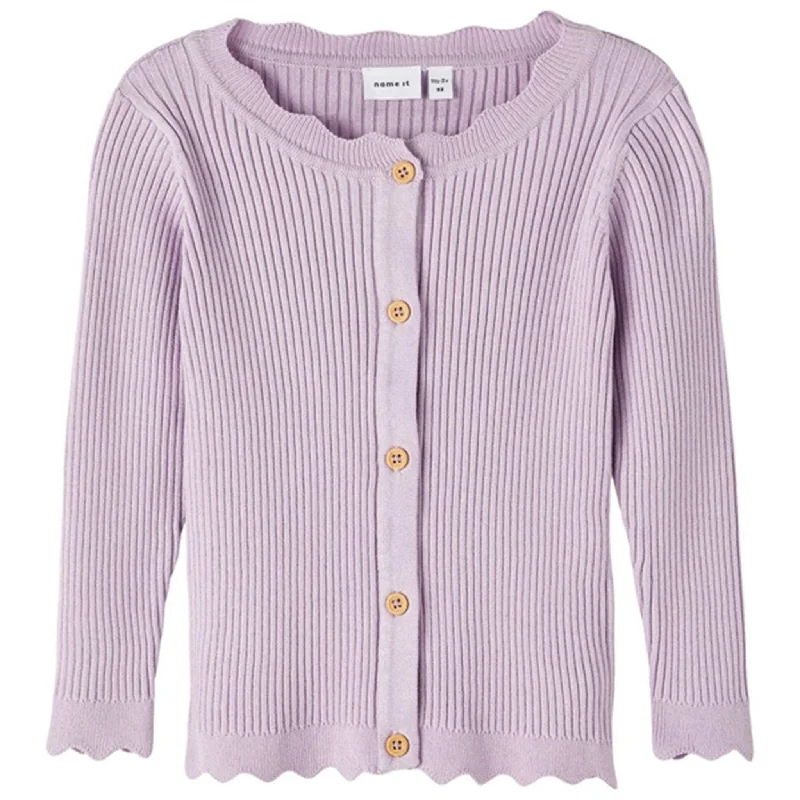 Name it Orchid Bloom Jumille Knit Cardigan