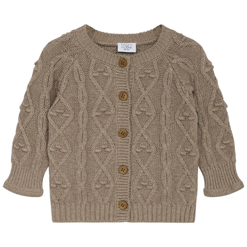 Hust & Claire Baby Sand Melange Cath Cardigan