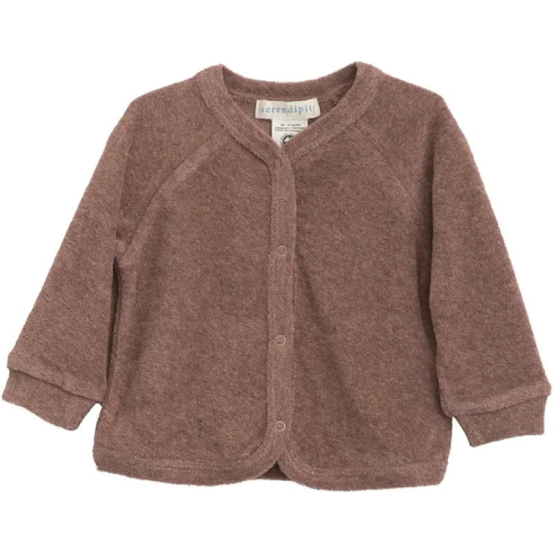 Serendipity Acorn Baby Terry Cardigan