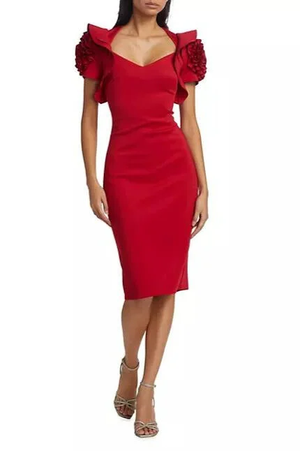 Badgley Mischka BSD5041  Homecoming Short Cocktail Fitted Dress