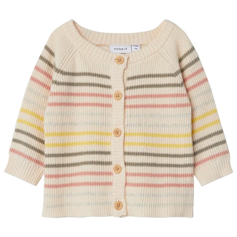 Name it Créme De Pêche Hipas Knit Cardigan