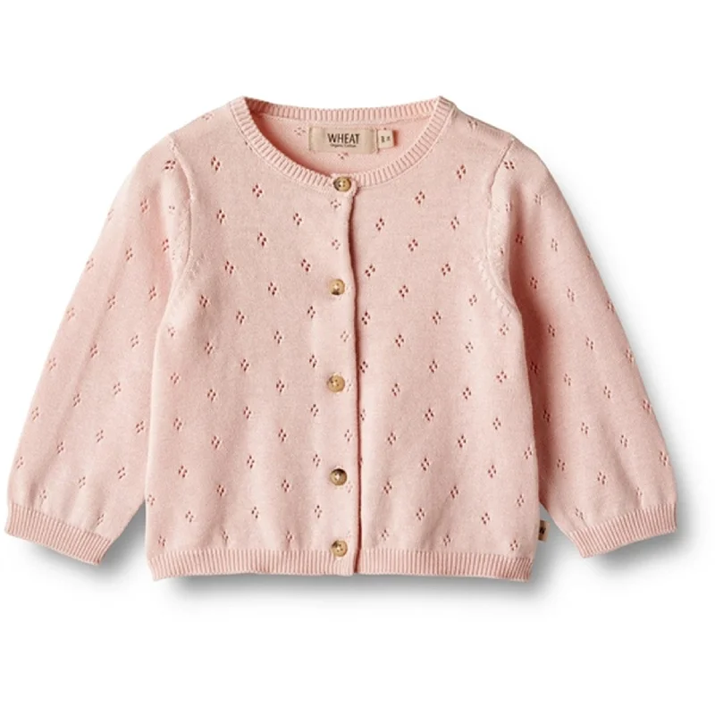 Wheat Rose Ballet Knit Cardigan Maia