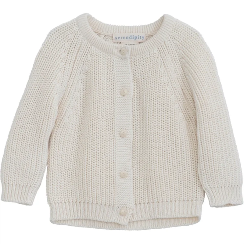 Serendipity Creme Baby Patent Cardigan