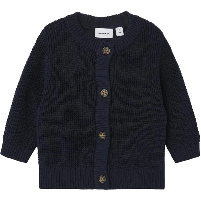 Name it Dark Sapphire Bibba Knit Cardigan Noos