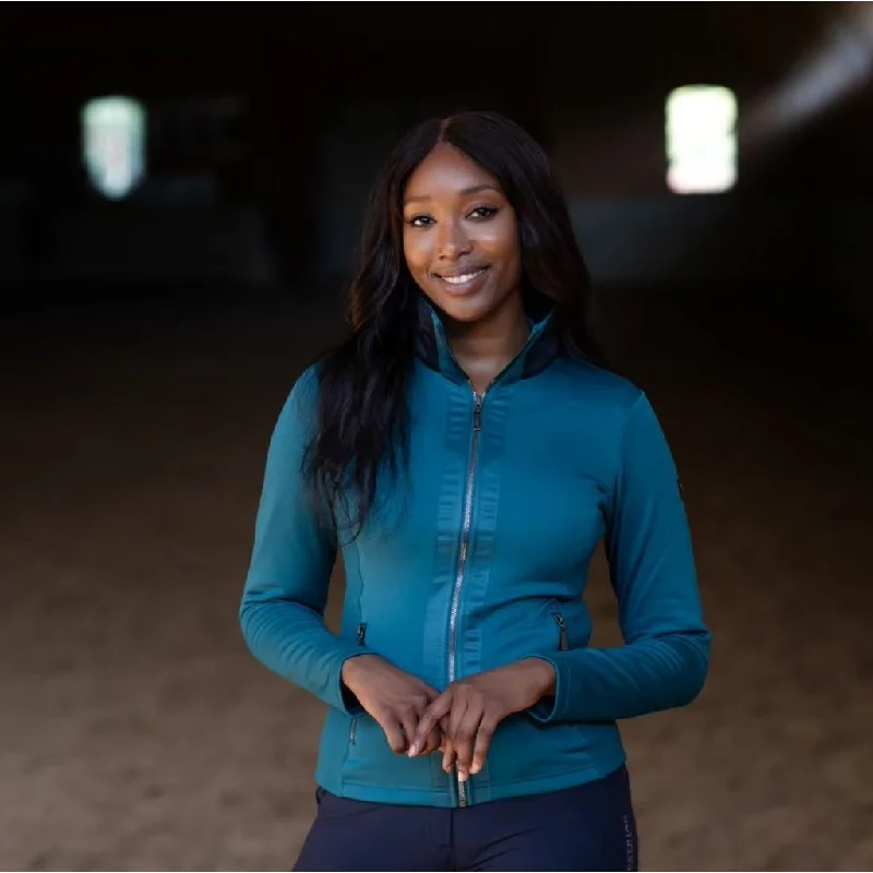 Equestrian Stockholm Fleece Jacket Aurora Blues