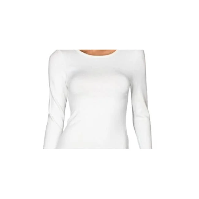 Guess Women's By Marciano Paula Cut-Out Long Sleeve Sweater White Size Small