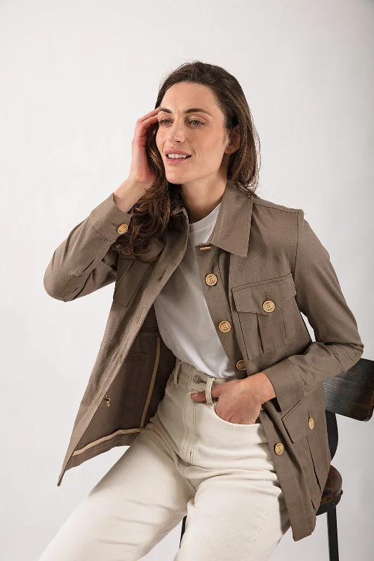 Tracker Jacket in Khaki