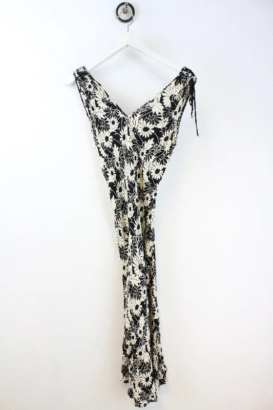 Vintage Black & White Dress (S)