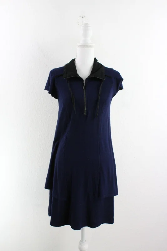 Vintage Blue Pieces Dress (S)