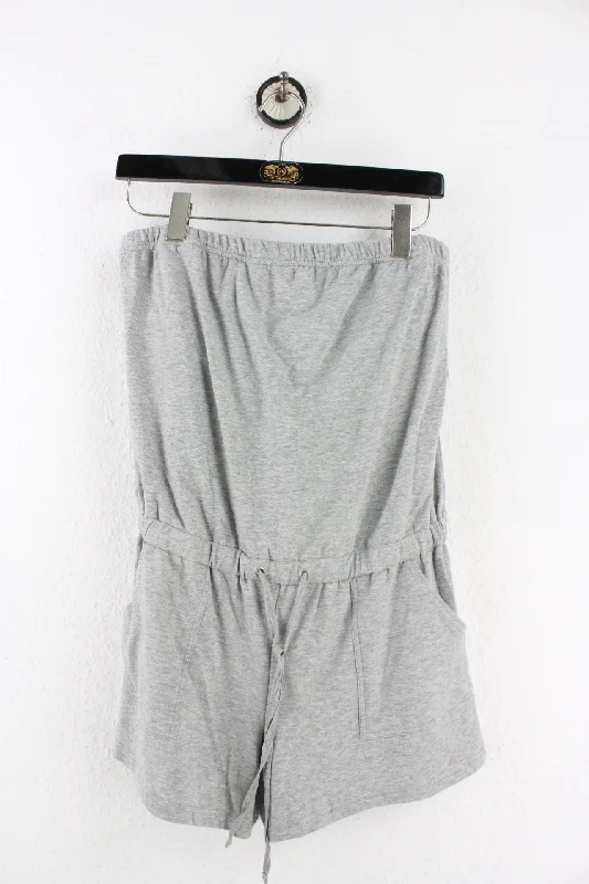 Vintage Grey Shorts Dress (M)