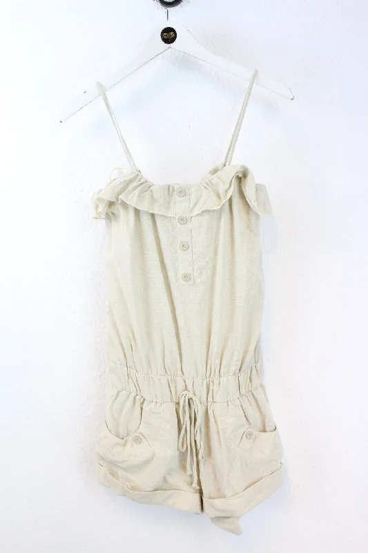 Vintage Linnen Jumpsuit (S)