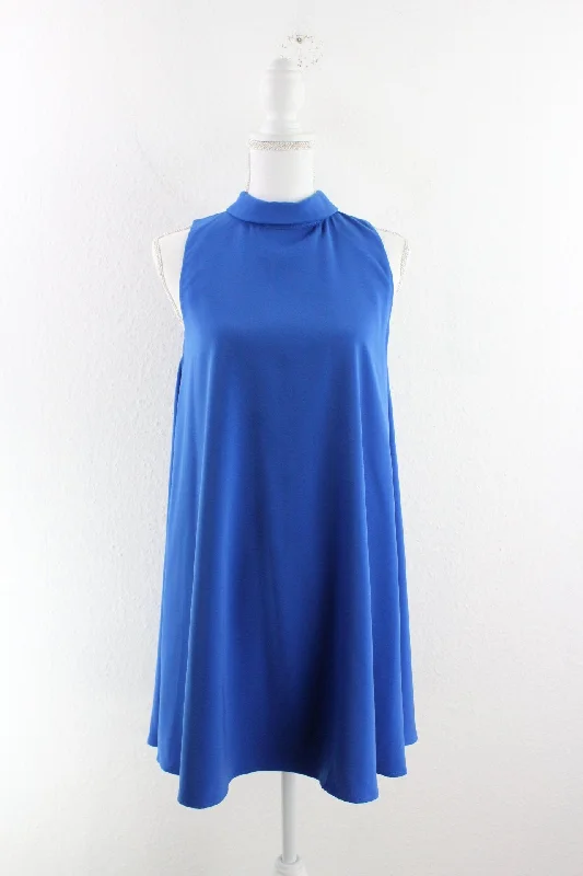 Vintage Ocean Blue Dress (8)