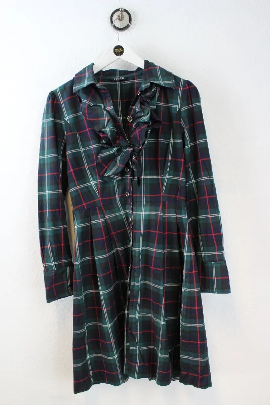 Vintage Plaid Prich Dress (M)