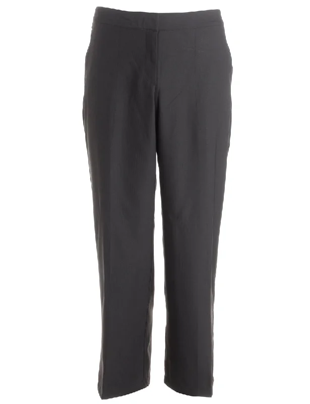 Reworked Cropped Dana Tapered Trousers - W31