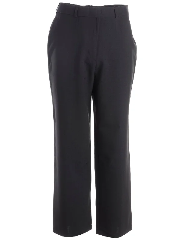 Reworked Cropped Dana Tapered Trousers - W31