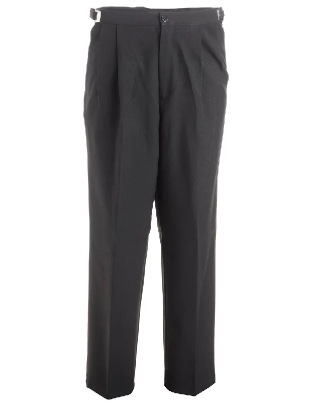 Reworked Cropped Dana Tapered Trousers - W29