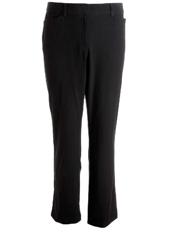 Reworked Cropped Dana Tapered Trousers - W36