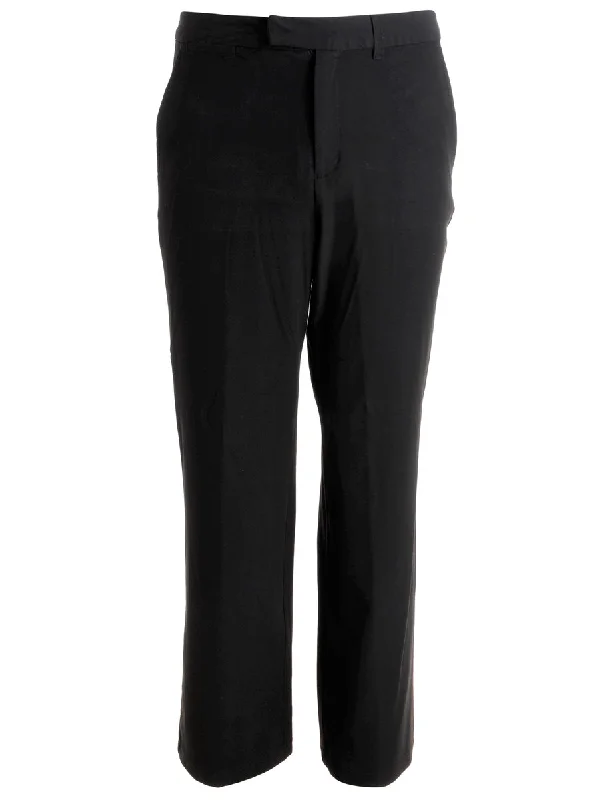 Reworked Cropped Dana Tapered Trousers - W32