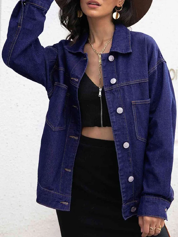 Buttoned Denim Jacket