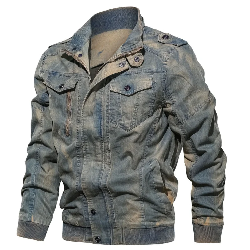 Retro Denim Mens Jacket