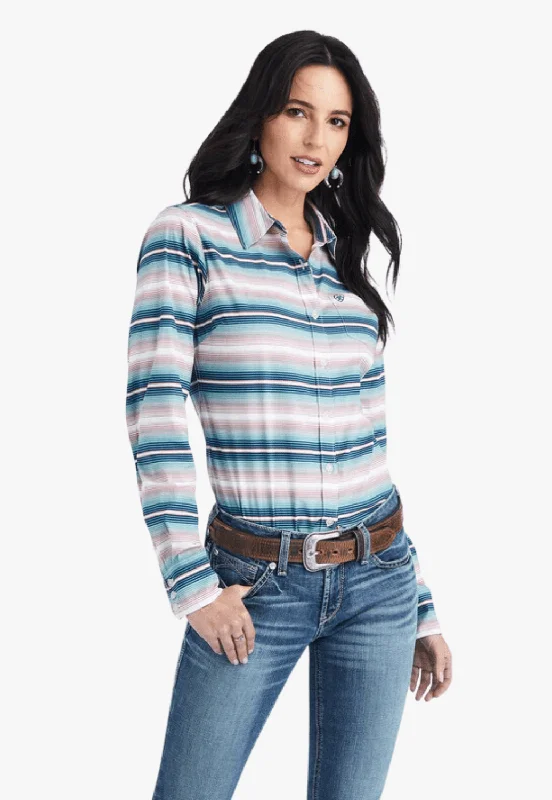 Ariat Womens REAL Kirby Stretch Long Sleeve Shirt