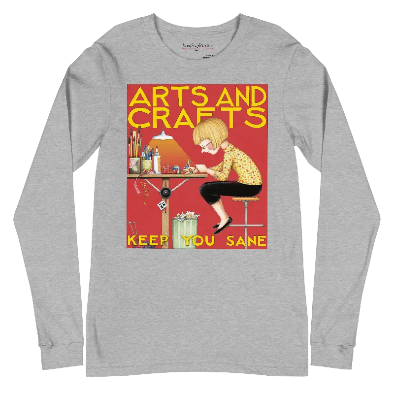 Arts and Crafts Unisex Long Sleeve Shirt