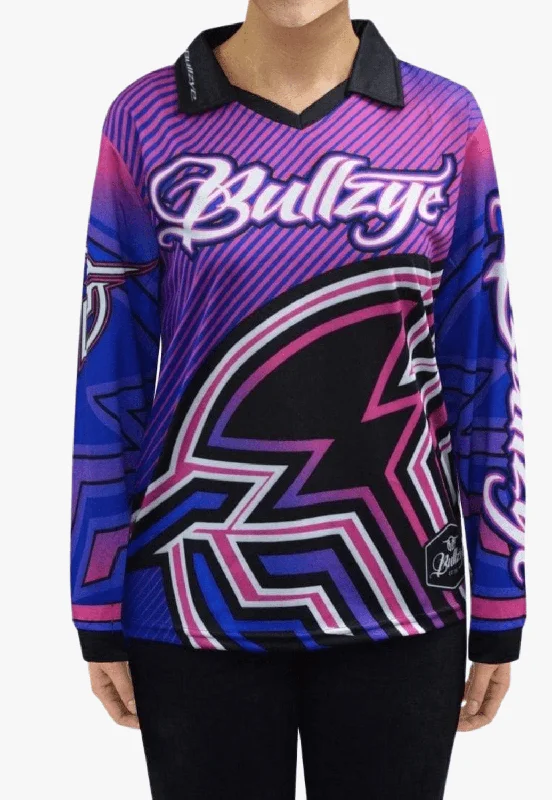 Bullzye Womens Bullring Long Sleeve Shirt