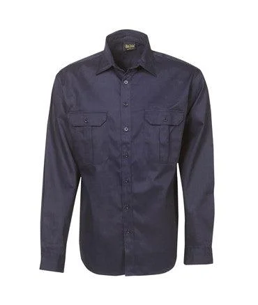 C03  L/S Cotton Drill Work Shirt