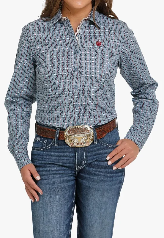 Cinch Womens Western Long Sleeve Shirt