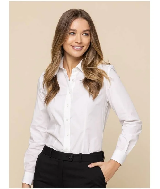 Nicholson Premium Poplin, Womens Long Sleeve Shirt