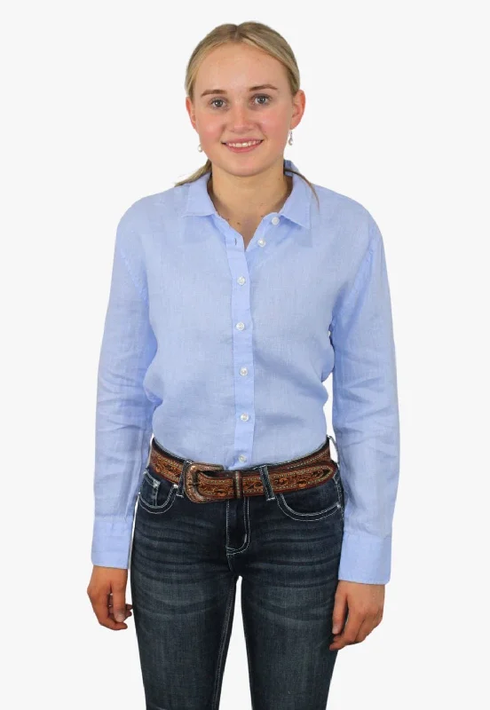 Pilbara Womens Linen Long Sleeve Shirt