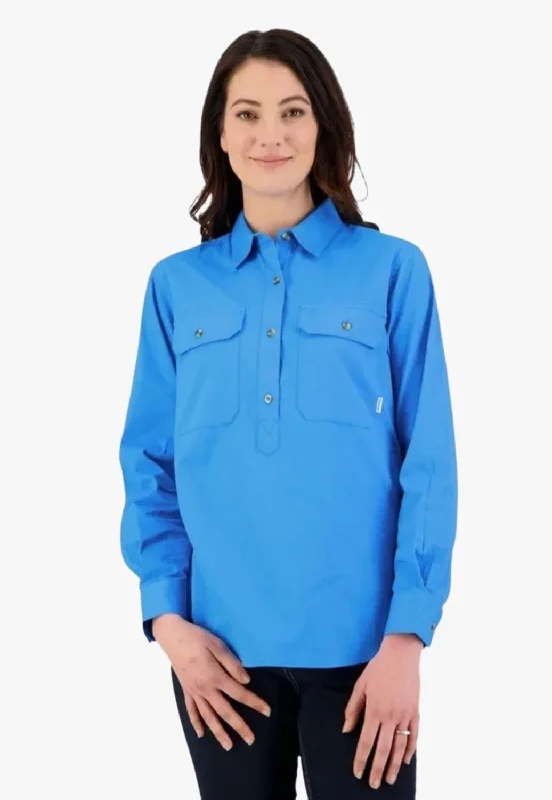 Swanndri Womens Roma Closed Front Work Shirt