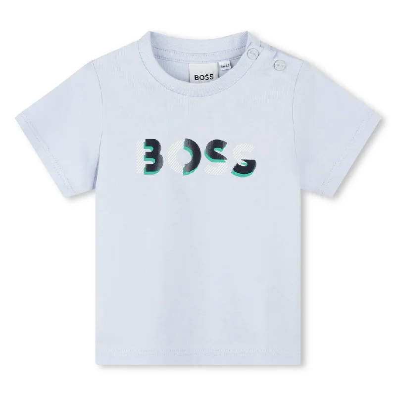 Pale Blue Logo T-Shirt