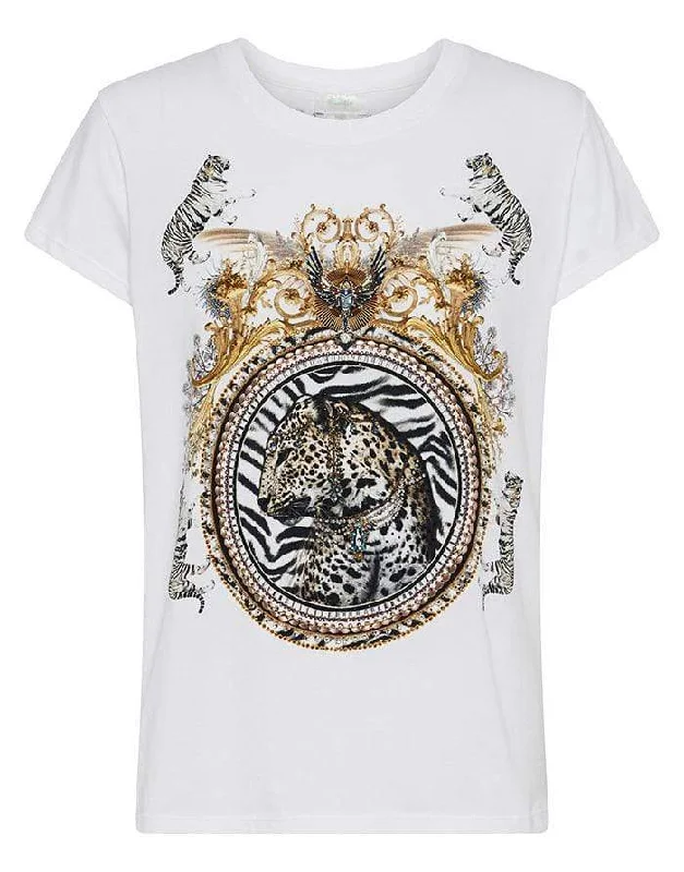 Gates Of Glory Slim Fit Round Neck T-Shirt