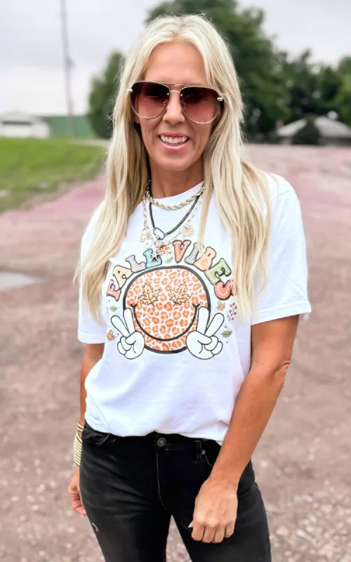 Peace and Fall Vibes Graphic T-shirt - Final Sale