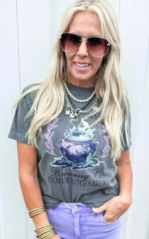 Sanderson Sisters Brewing Co Garment Dyed Graphic T-shirt - Final Sale