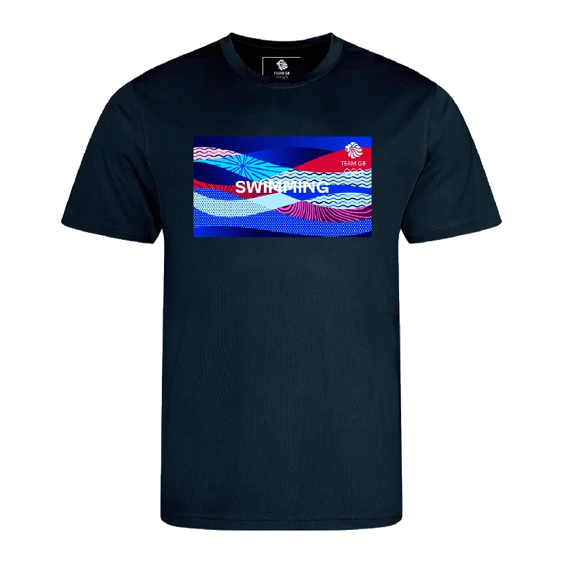 Team GB Swimming Technical T-Shirt