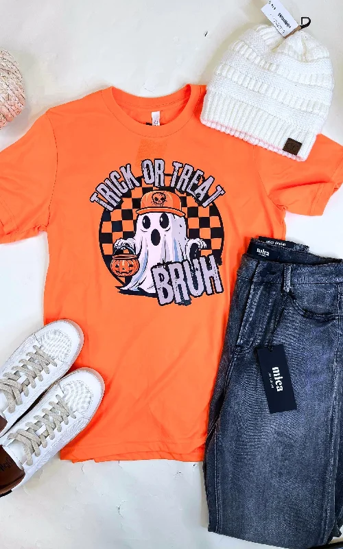 Trick or Treat Bruh Graphic T-shirt - FINAL SALE