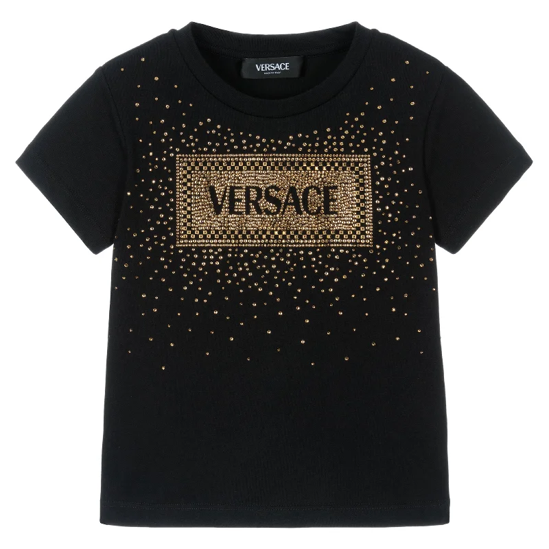 Black Strass Logo T-Shirt