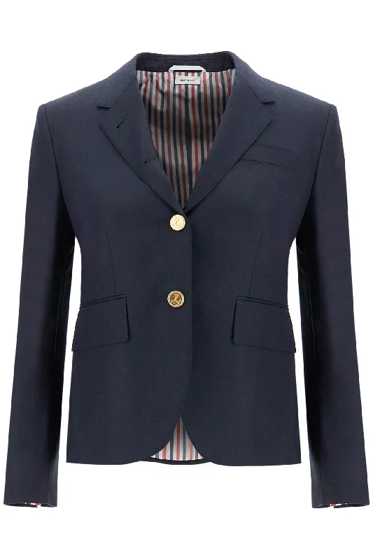 Thom e Women's Single-Breasted Cropped Jacket In 120'S Wool