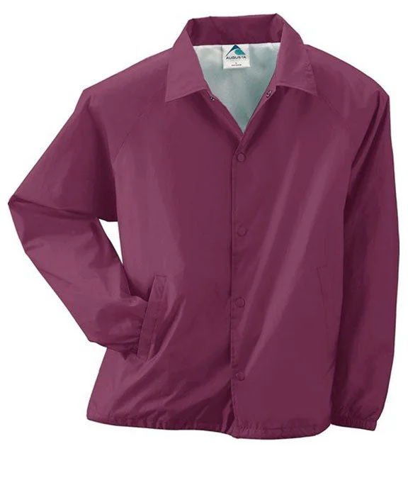 3100 - Augusta Sportswear Unisex Nylon Coach's Jacket | Maroon