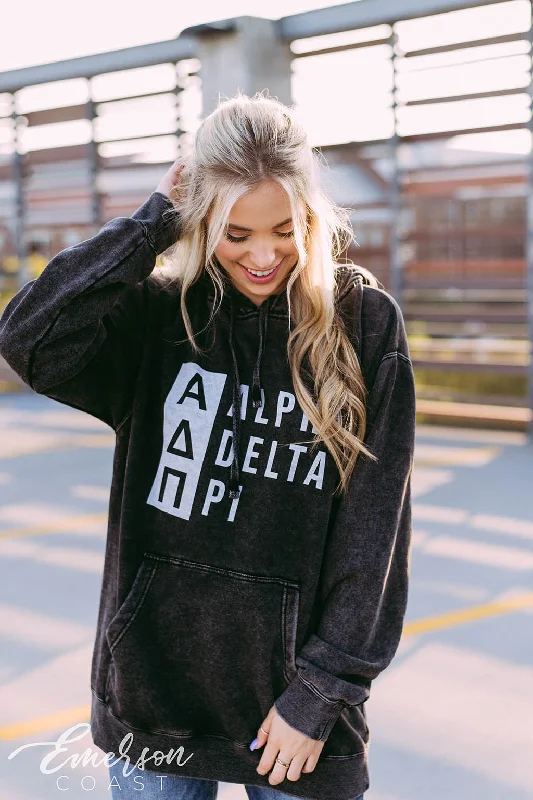 Alpha Delta Pi Letters PR Hoodie