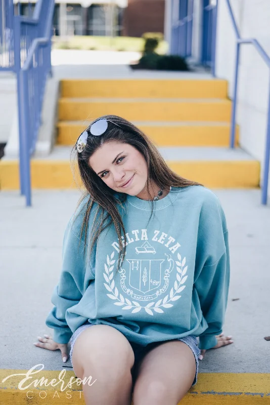 Delta Zeta Crest Sweatshirt