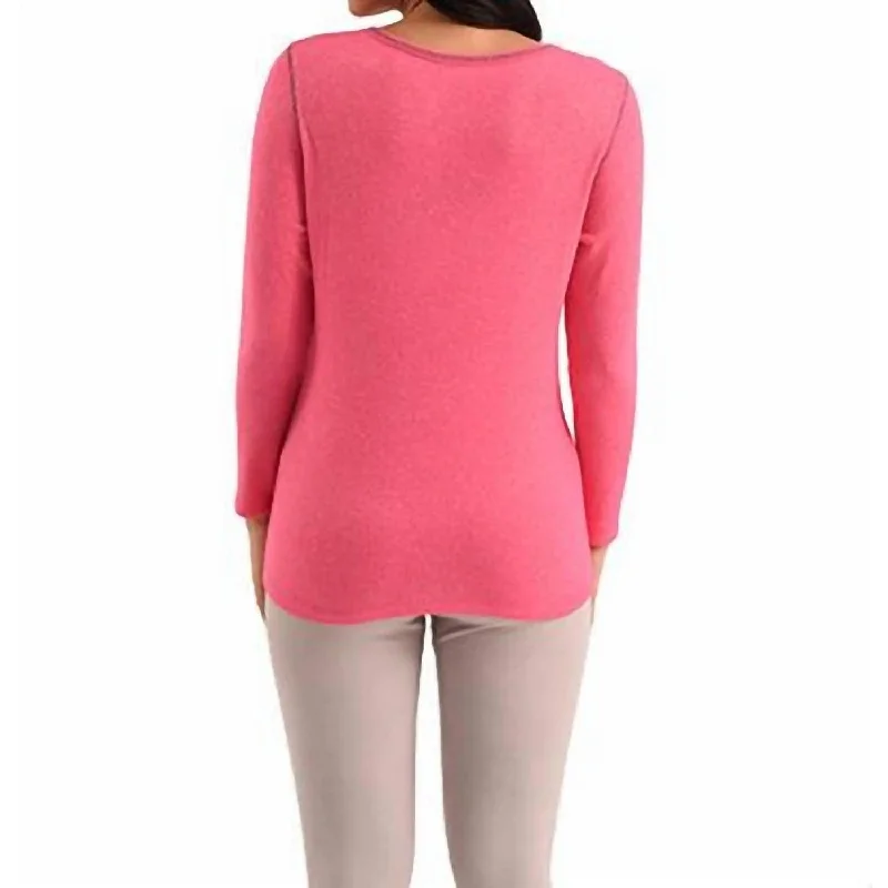 French Kyss - Jackson Long Sleeve Kashmira Top