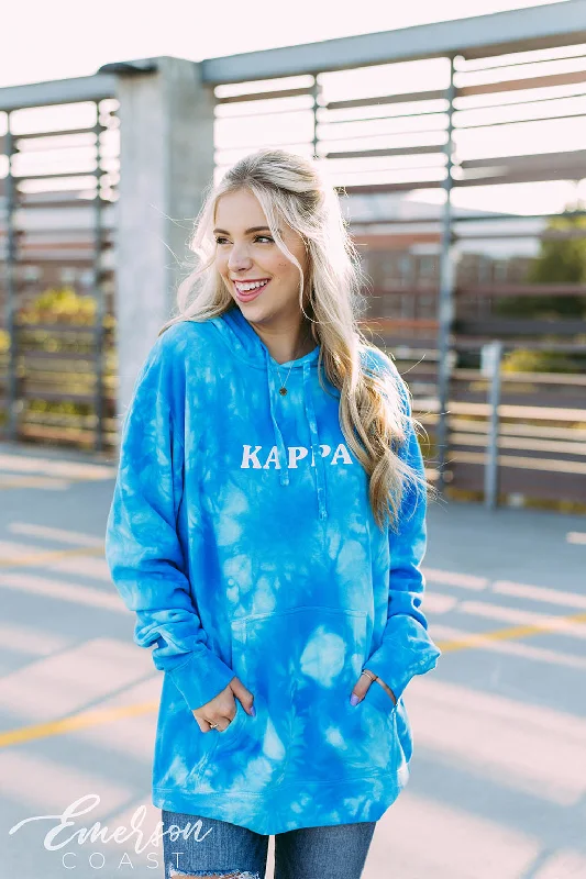 Kappa Blue Tie Dye PR Hoodie